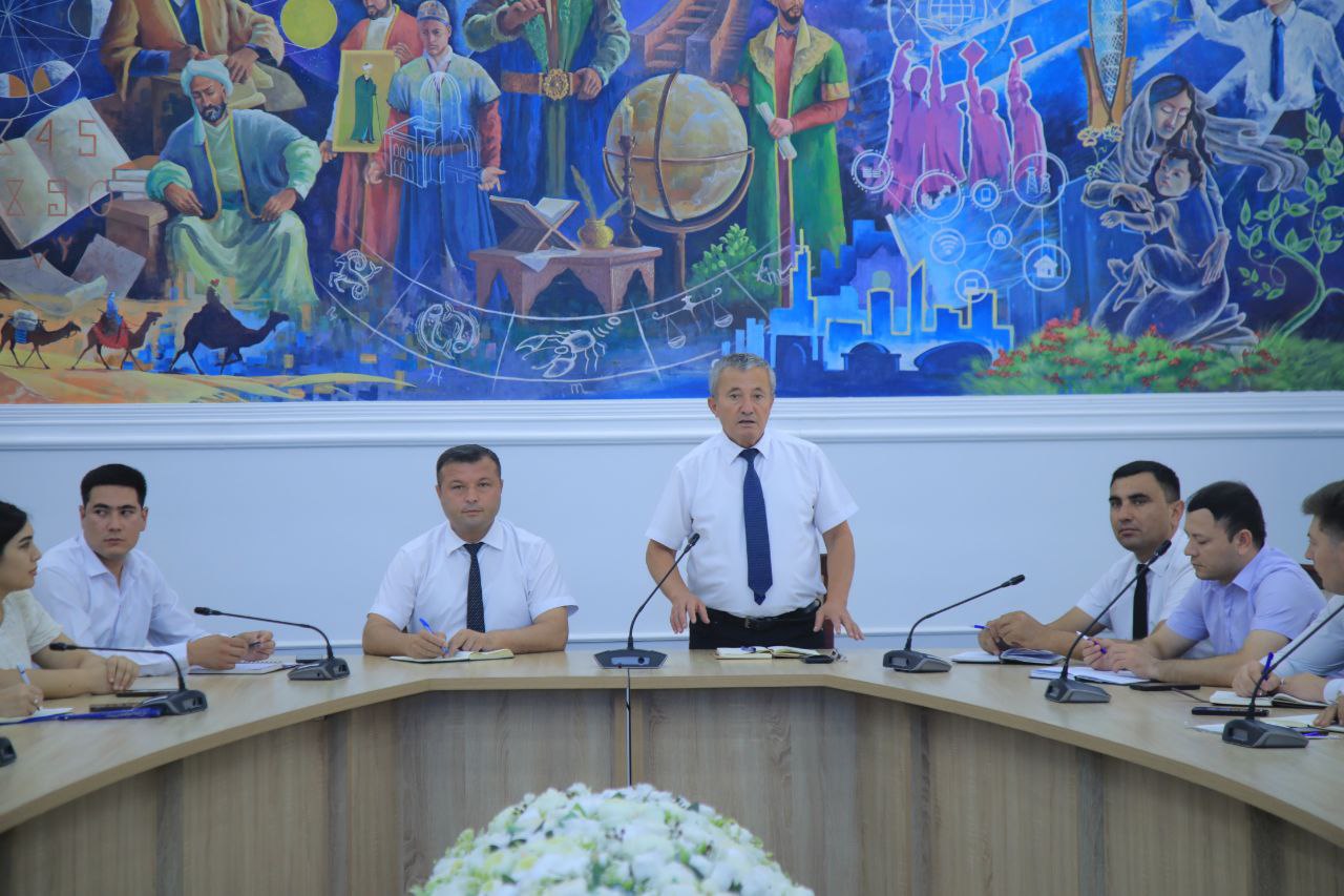 NamDPIda “Dolzarb 90 kun” loyihasi doirasida ochiq muloqot oʻtkazildi