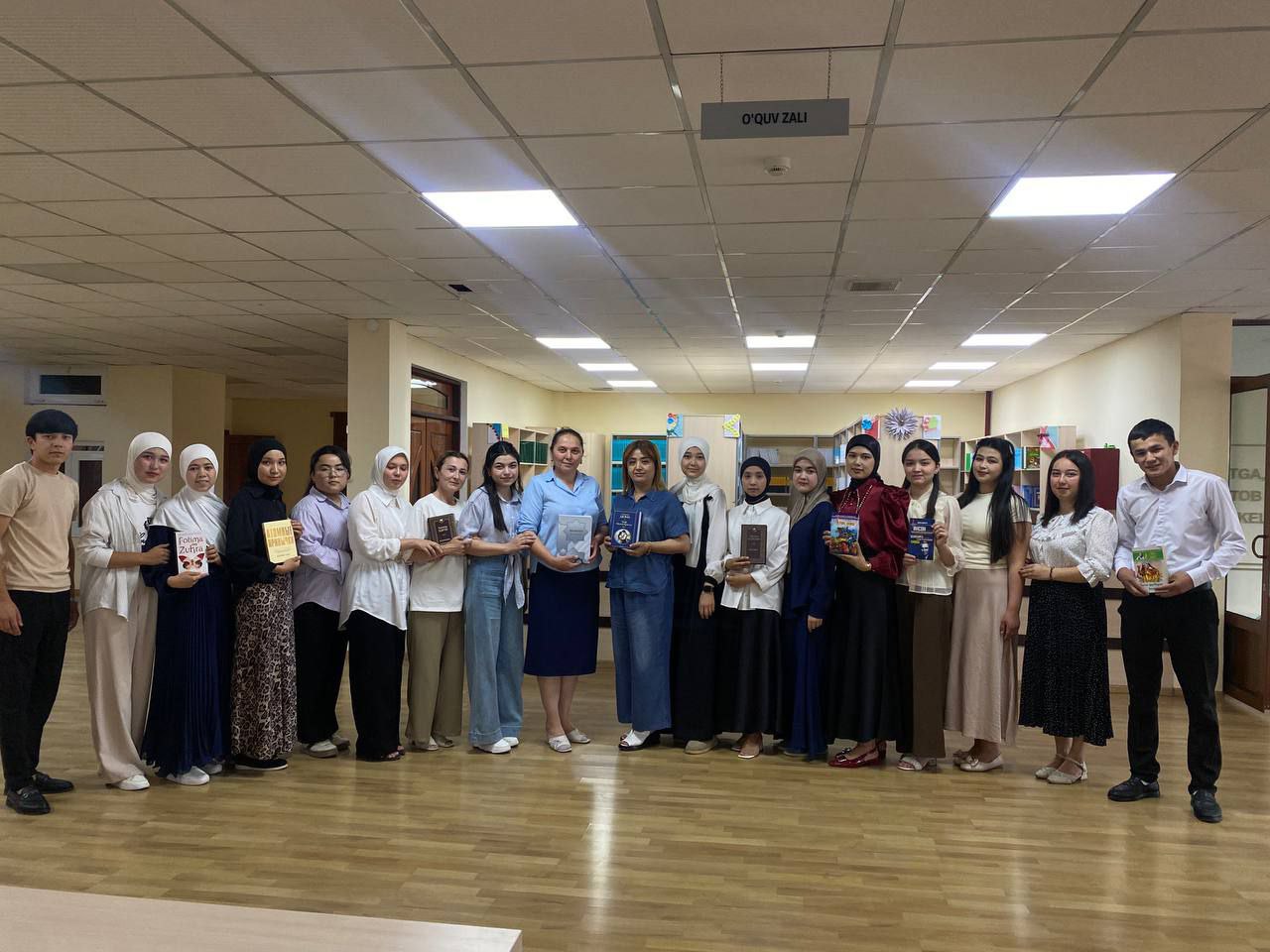 NamDPIda "Kitoblar ulashamiz" chellenji davom etmoqda