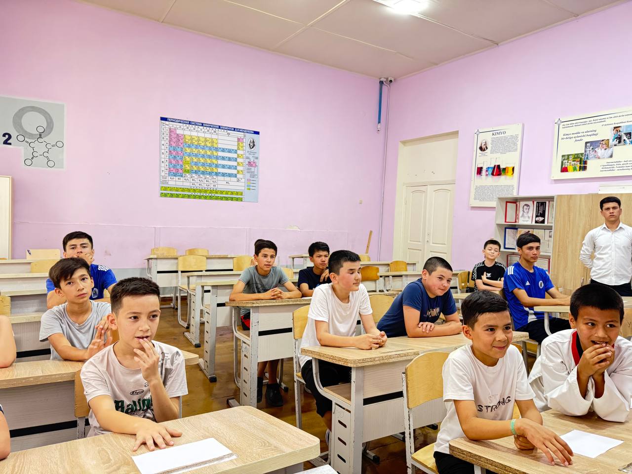 Oʻrgatamiz, oʻrganamiz: NamDPI va maktab hamkorligi davom etmoqda