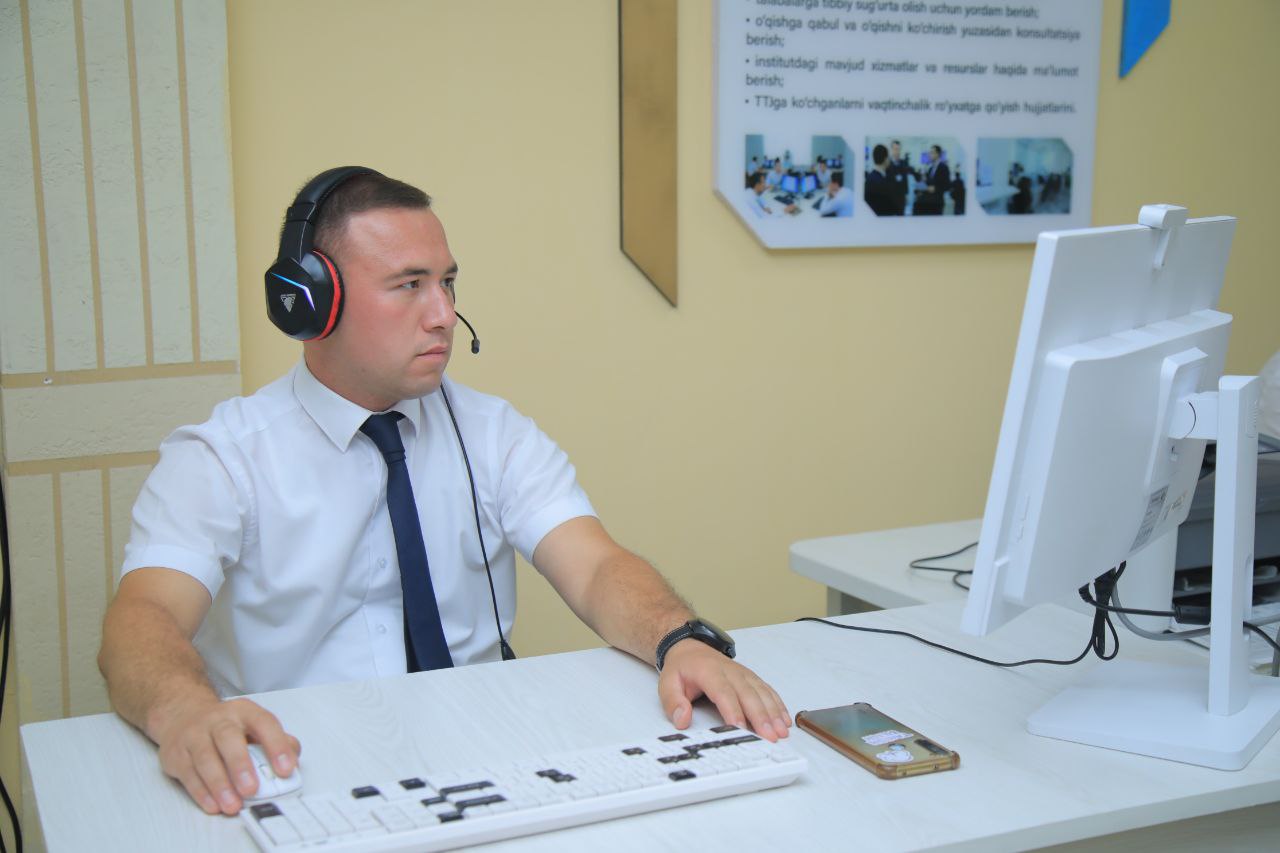NamDPIda "Call center" oʻz faoliyatini boshladi