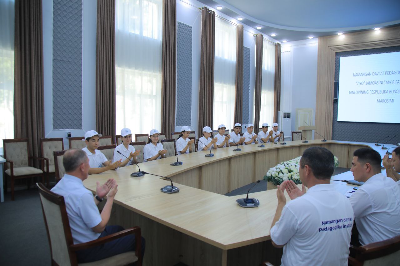 NamDPI "Ziyo" jamoasi Xorazmga yoʻl oldi