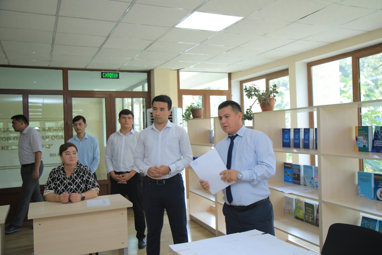 Namangan davlat pedagogika institutida navbatdagi malakaviy imtihonlar boshlandi.