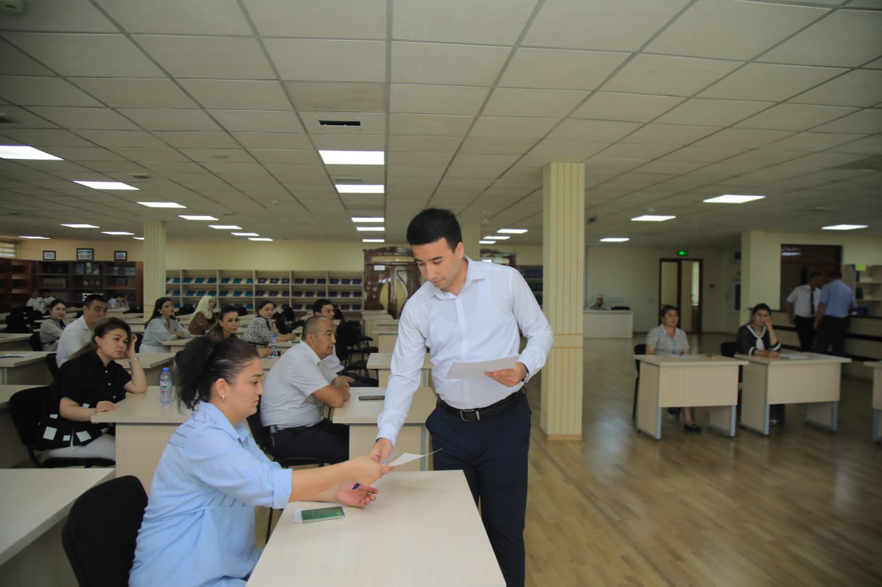 Namangan davlat pedagogika institutida navbatdagi malakaviy imtihonlar boshlandi.