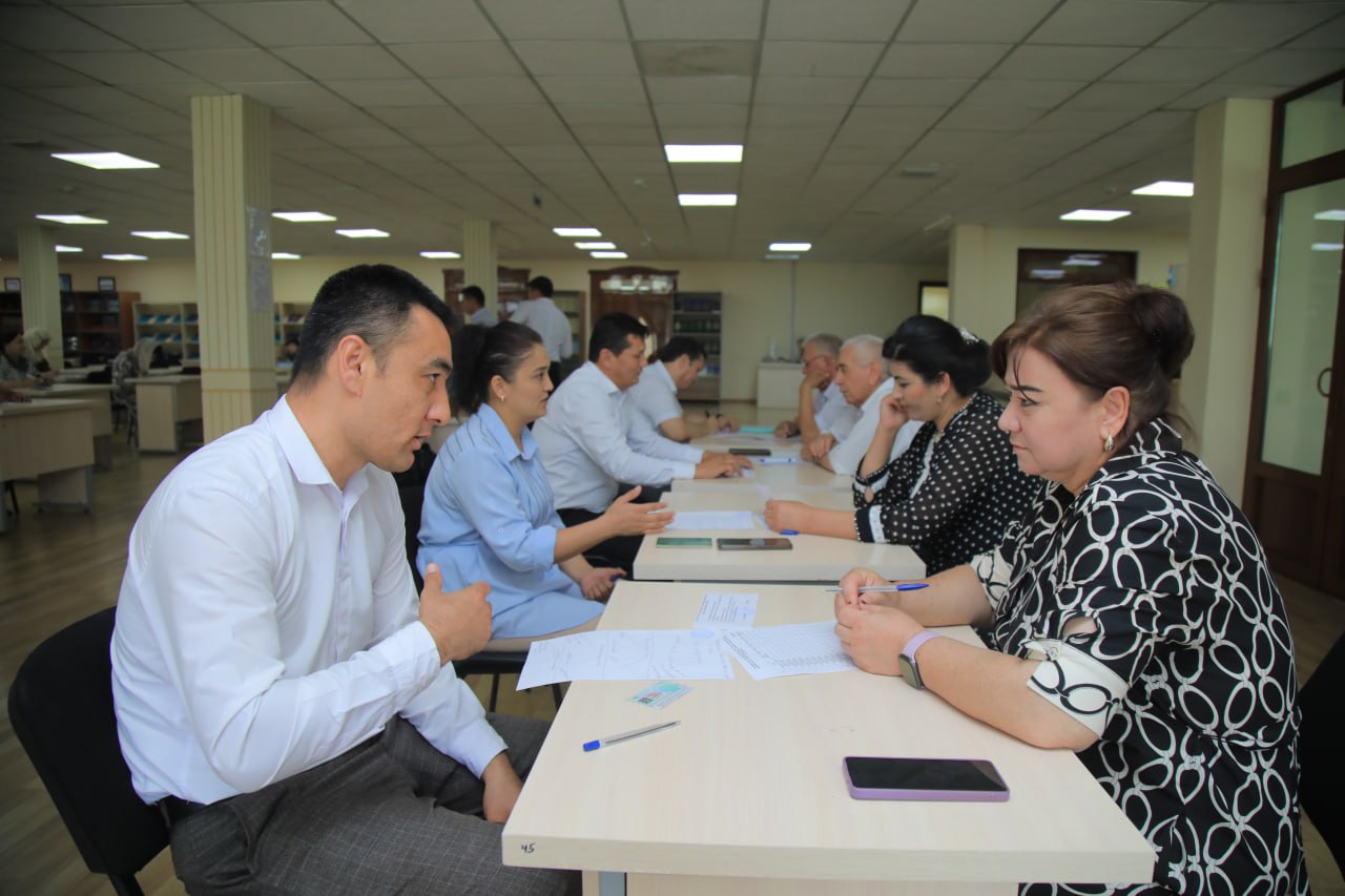 Namangan davlat pedagogika institutida navbatdagi malakaviy imtihonlar boshlandi.