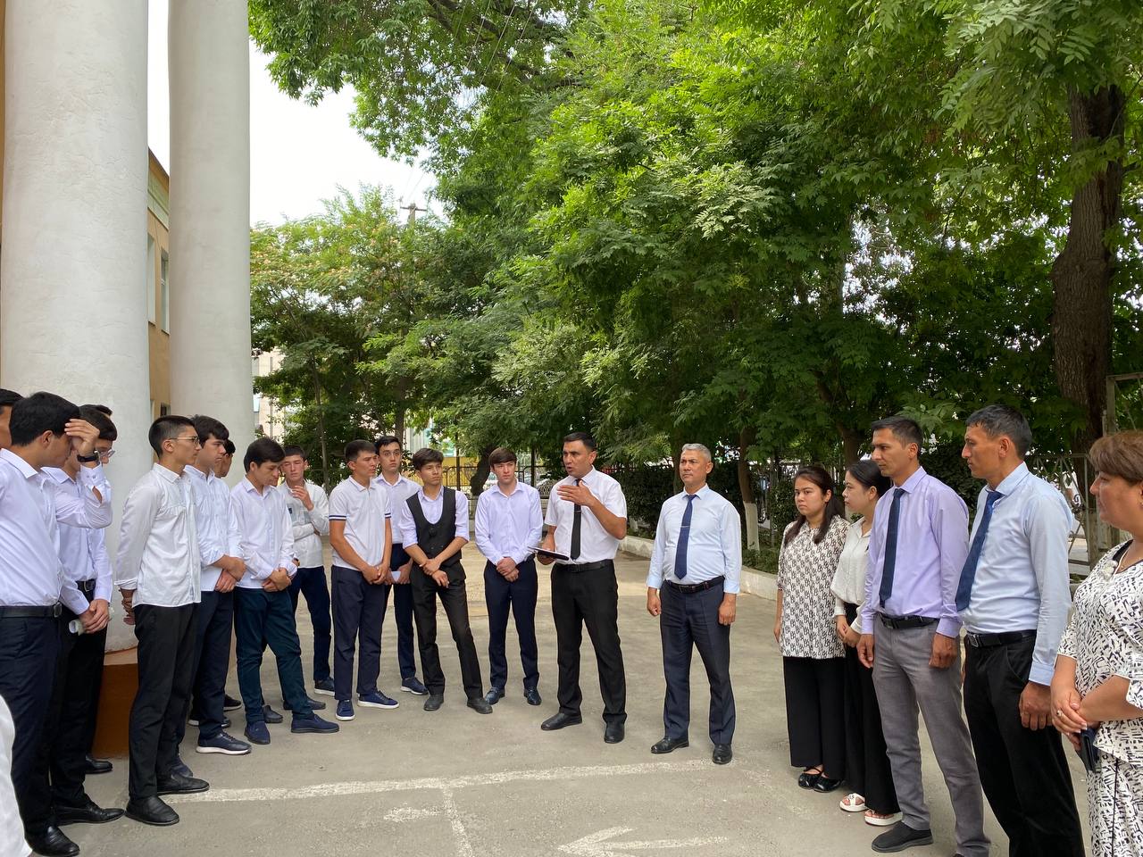 NamDPI va maktab hamkorligi davom etmoqda