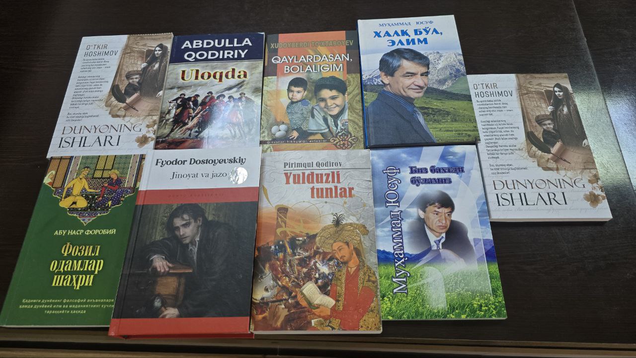 NamDPIda "Kitoblar ulashamiz" chellenji davom etmoqda