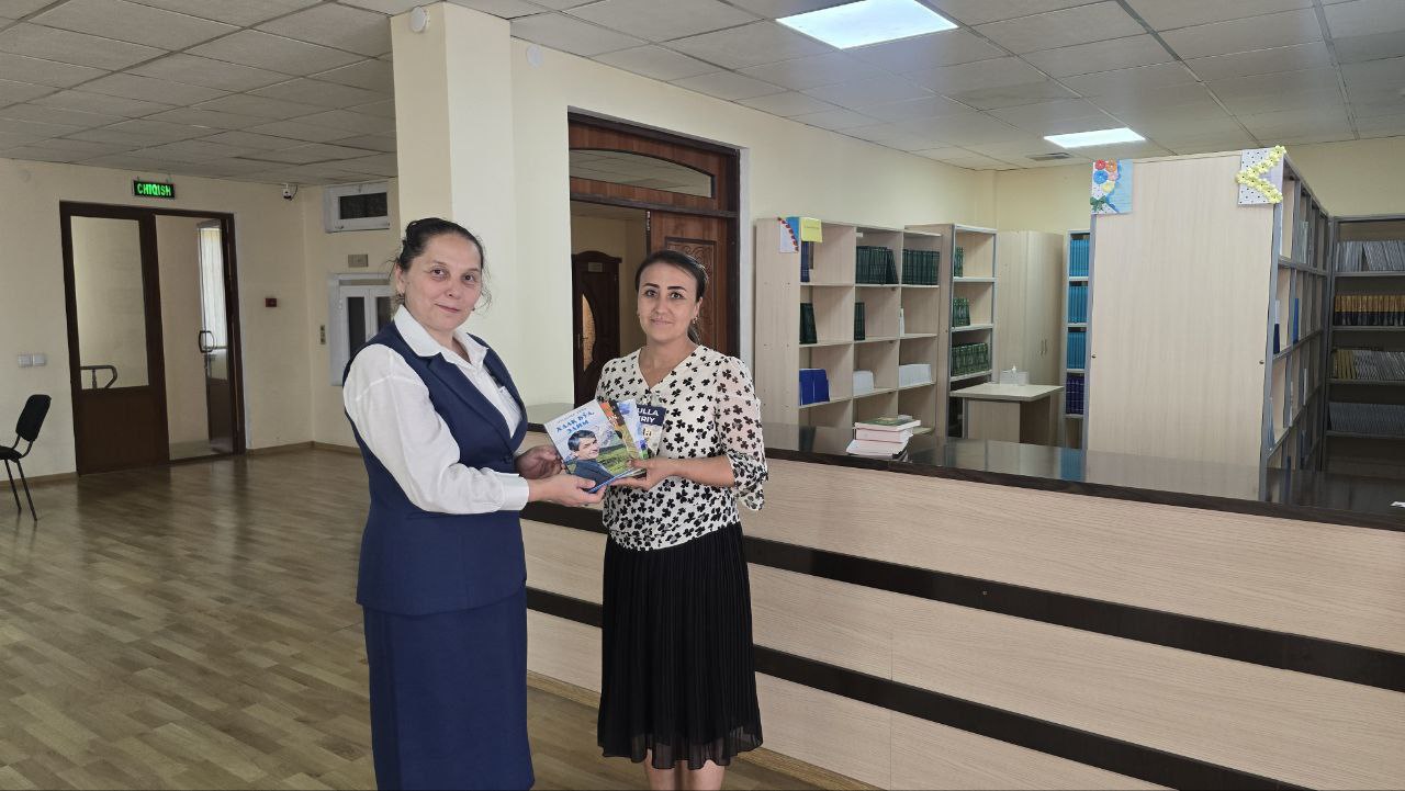 NamDPIda "Kitoblar ulashamiz" chellenji davom etmoqda