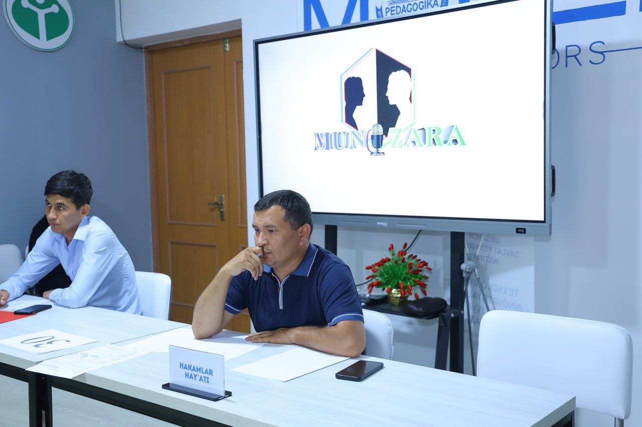 "Munozara" turnirining Respublika bosqichi boʻlib oʻtmoqda.