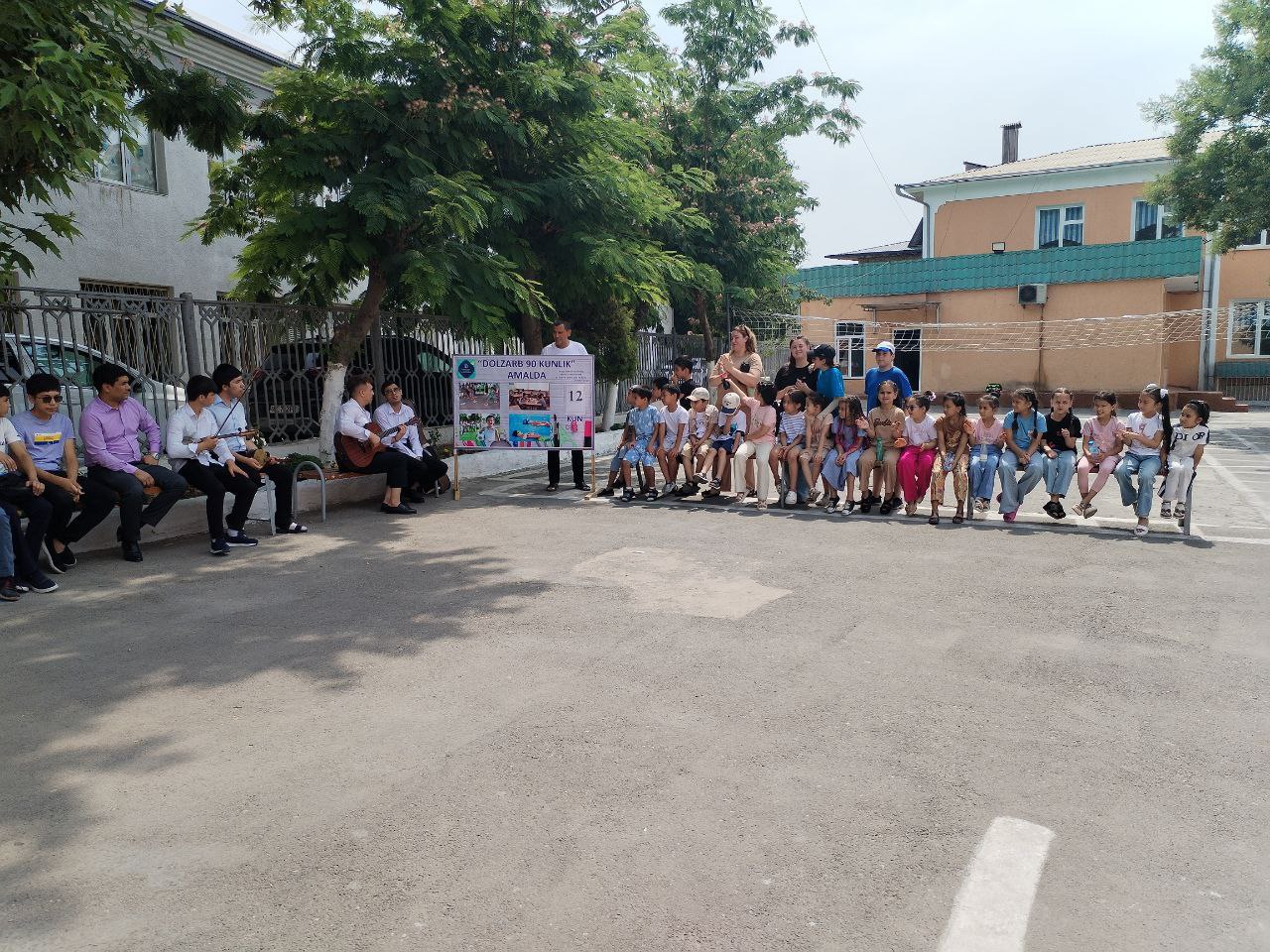 Maktabda madaniy tadbir tashkil etildi