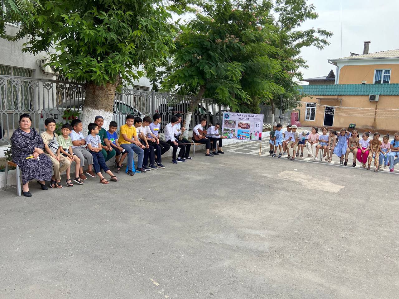 Maktabda madaniy tadbir tashkil etildi