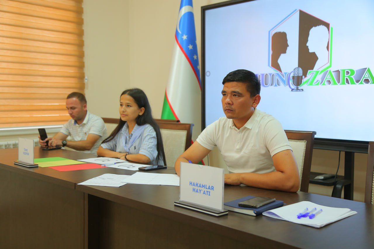 Xorazmda “Munozara” respublika turnirining final bosqichi boshlandi