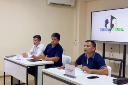 Xorazmda “Munozara” respublika turnirining final bosqichi boshlandi