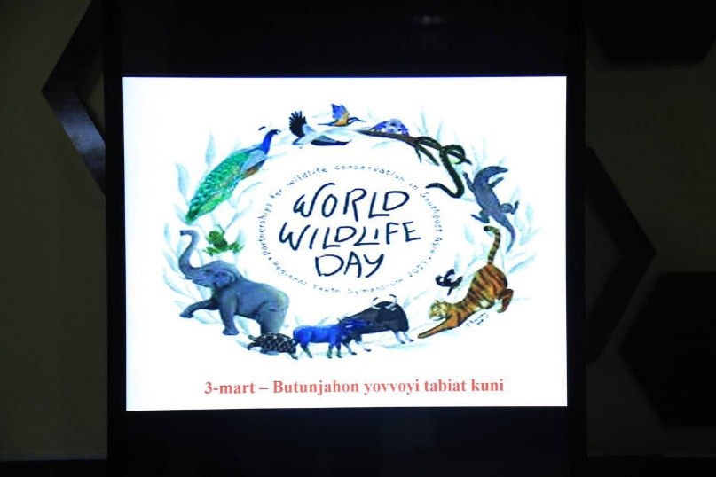 Namangan davlat pedagogika institutida “Butunjahon yovvoyi tabiat kuni”ga bag‘ishlangan aksiya o‘tkazildi