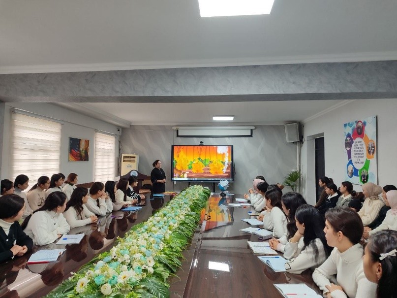Namangan davlat pedagogika institutida “Tabiatni asrang” mavzusida mahorat darsi o‘tkazildi