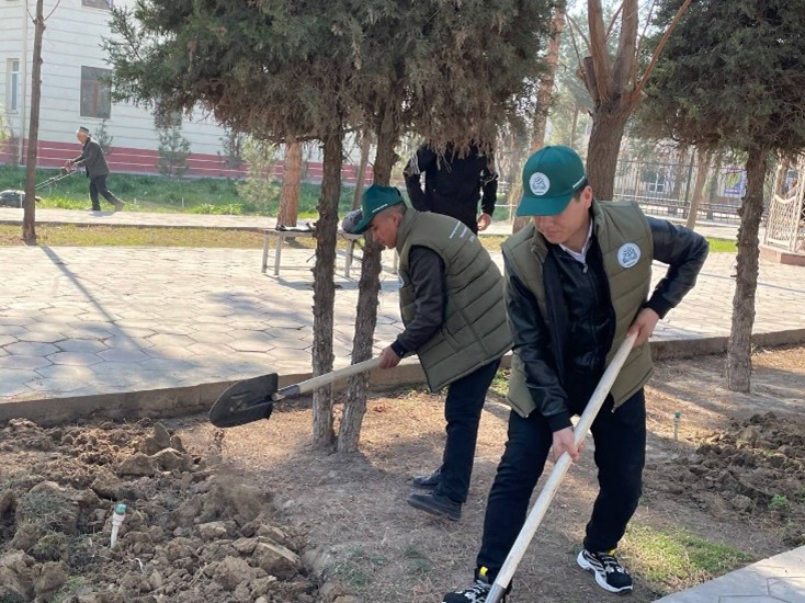 Navro‘z bayrami arafasida umumxalq xayriya hashari o‘tkazilmoqda.