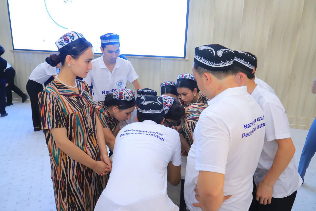 NamDPI "Ziyo" jamoasi "Maʼrifat maydoni" sahnasida