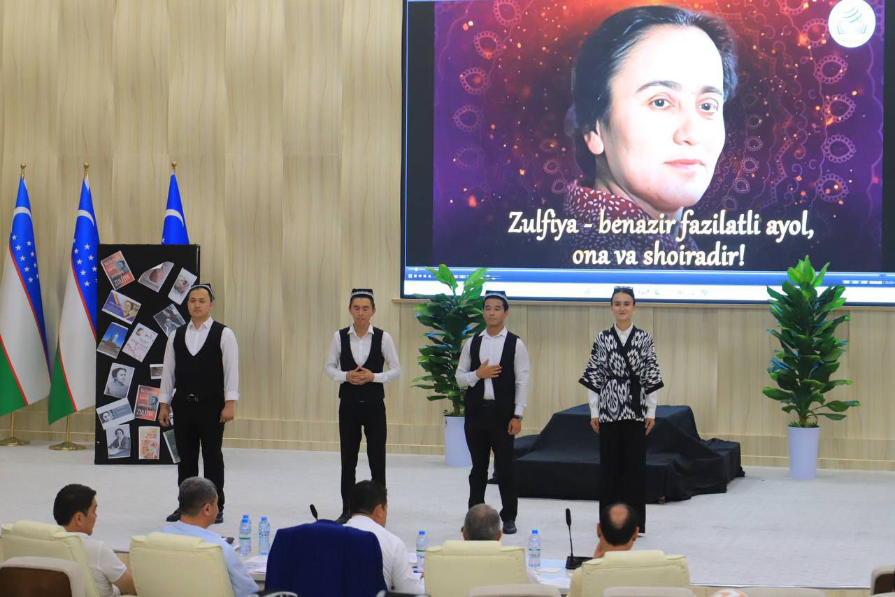 NamDPI "Ziyo" jamoasi "Maʼrifat maydoni" sahnasida