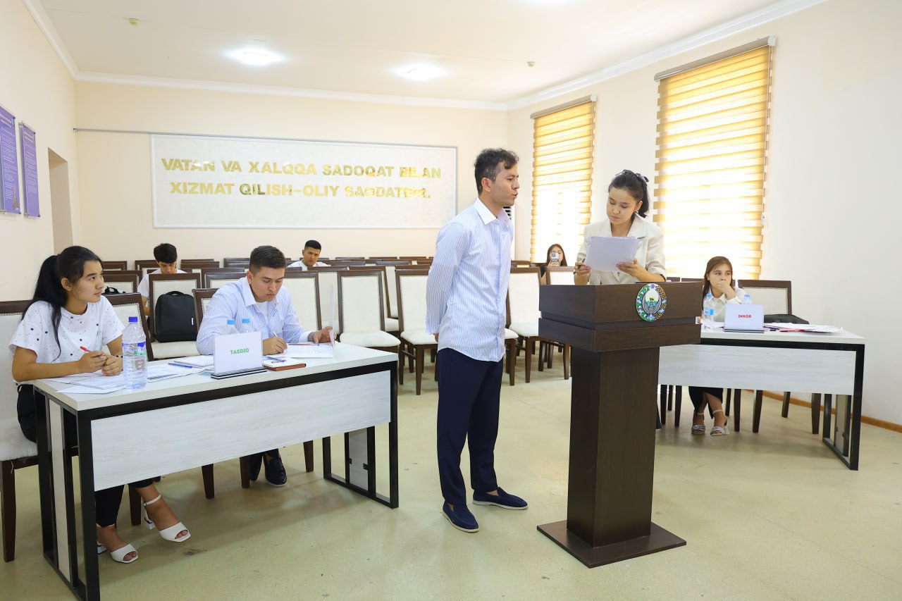NamDPI vakillari "Munozara" intellektual turnirining Respublika bosqichida !