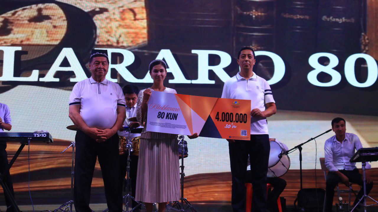 "Kitoblararo 80 kun" marafoni g'olib va sovrindorlari taqdirlandi