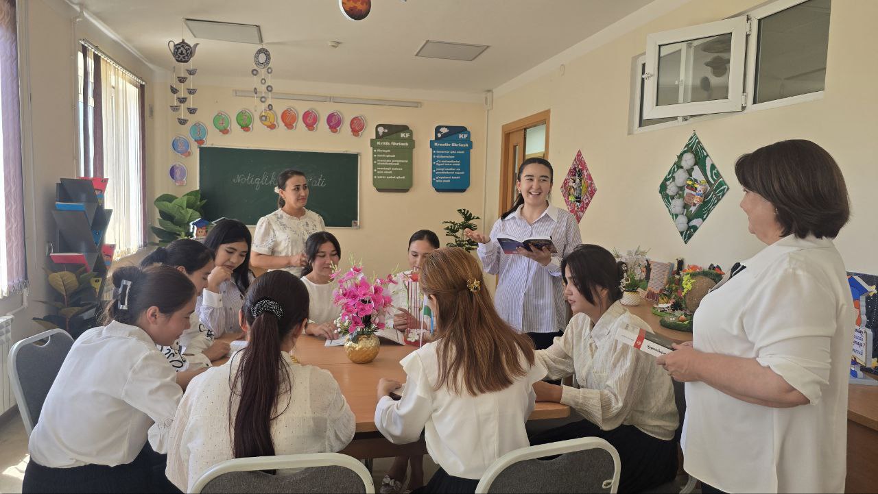 "Dolzarb 90 kunlik" loyihasi doirasida “Yosh notiq” to’garagi faoliyat olib bormoqda.