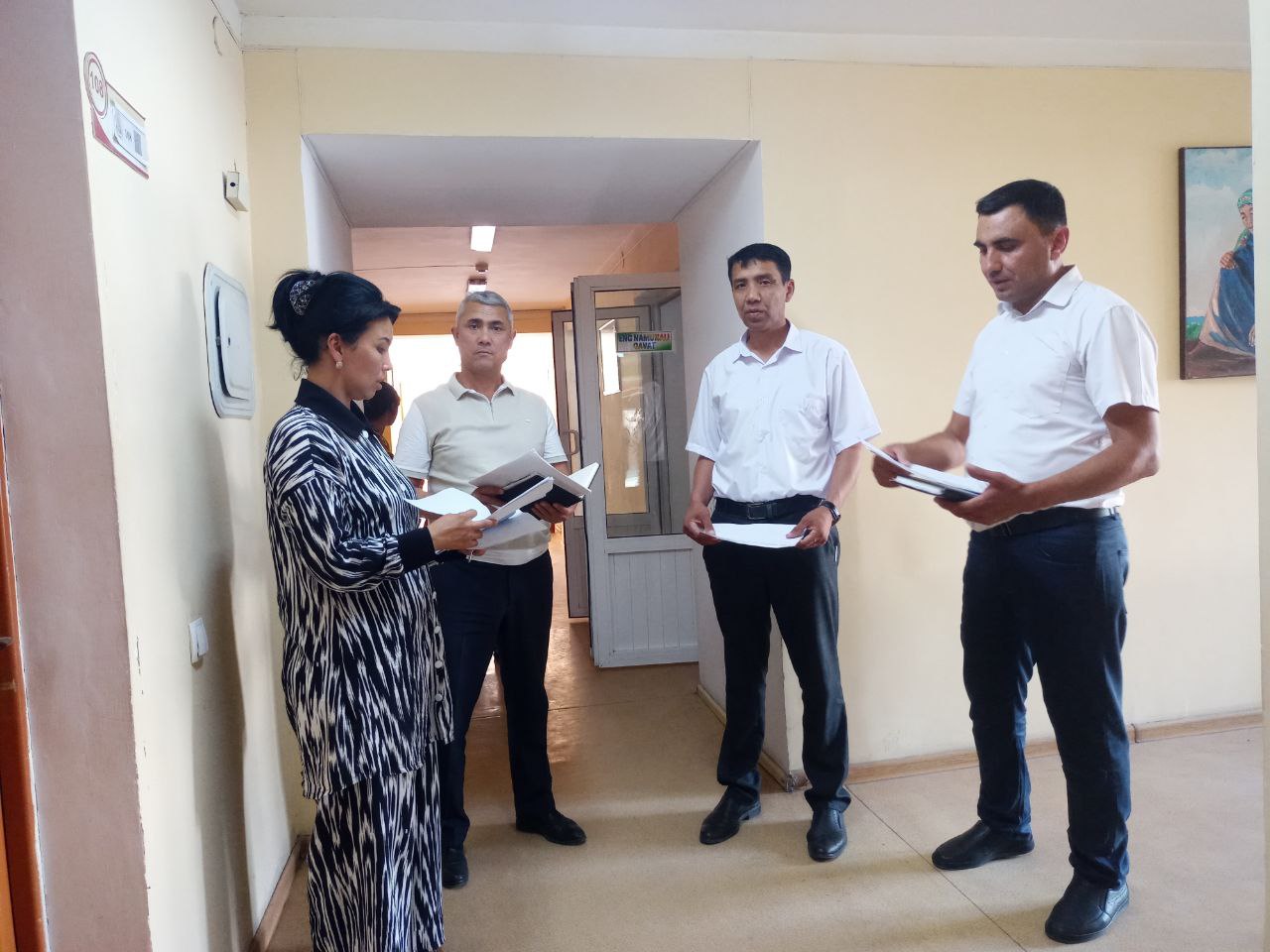 Talabalar turar joyiga tashrif