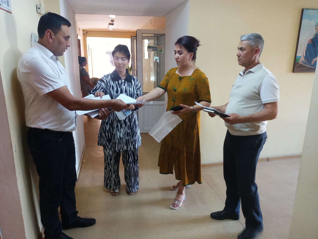 Talabalar turar joyiga tashrif