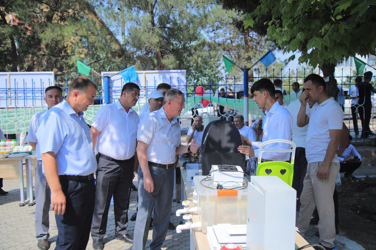 “Dolzarb 90 kun” loyihasi doirasida Chustda “Kasb markazlari” ochildi