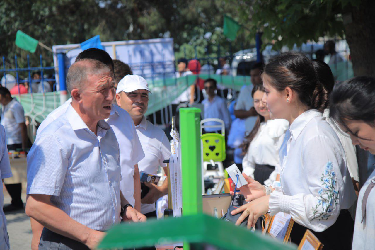 “Dolzarb 90 kun” loyihasi doirasida Chustda “Kasb markazlari” ochildi