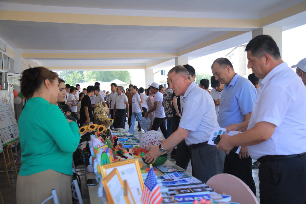 “Dolzarb 90 kun” loyihasi doirasida Chustda “Kasb markazlari” ochildi