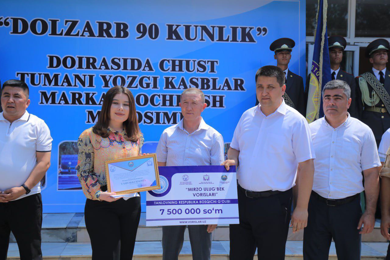 “Mirzo Ulugʻbek vorislari” Respublika tanlovi gʻoliblari taqdirlandi