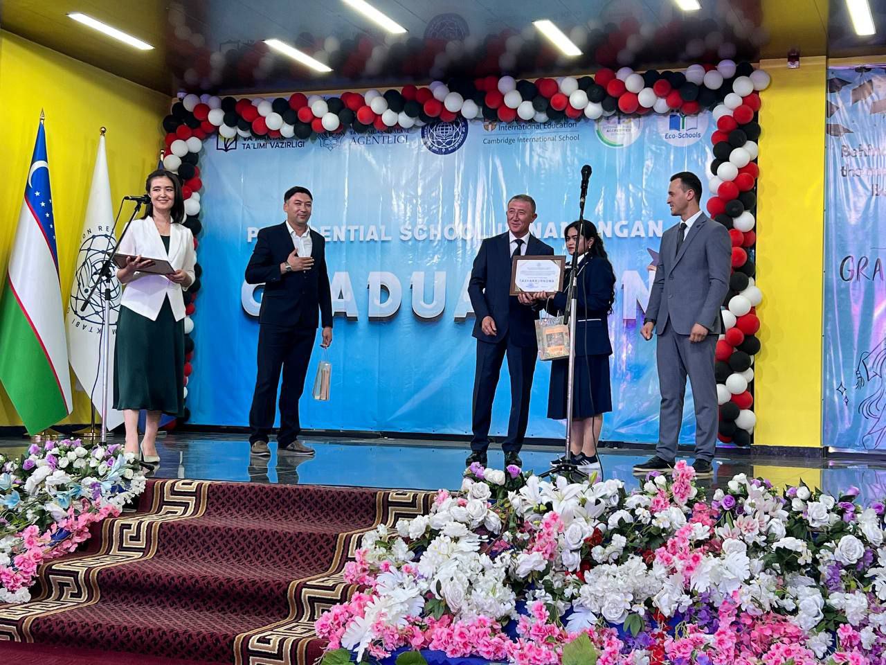 Prezident maktabida "Bitiruvchilar oqshomi"