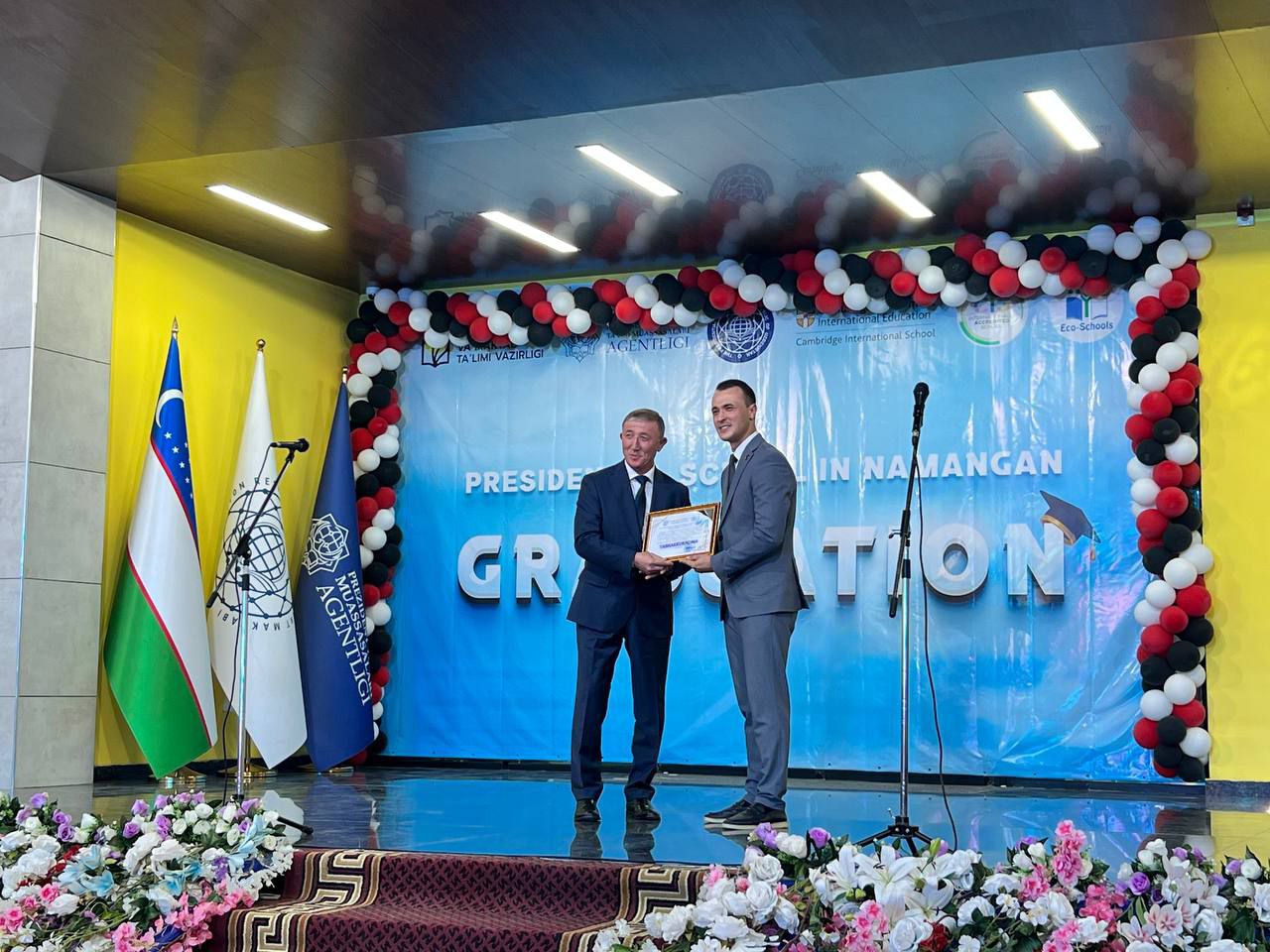 Prezident maktabida "Bitiruvchilar oqshomi"