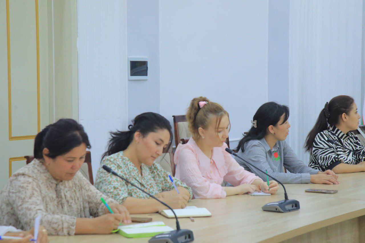 NamDPIda "Zoʻravonliksiz jamiyat – farovon davlat koʻzgusi" mavzusida seminar-trening boʻlib oʻtdi