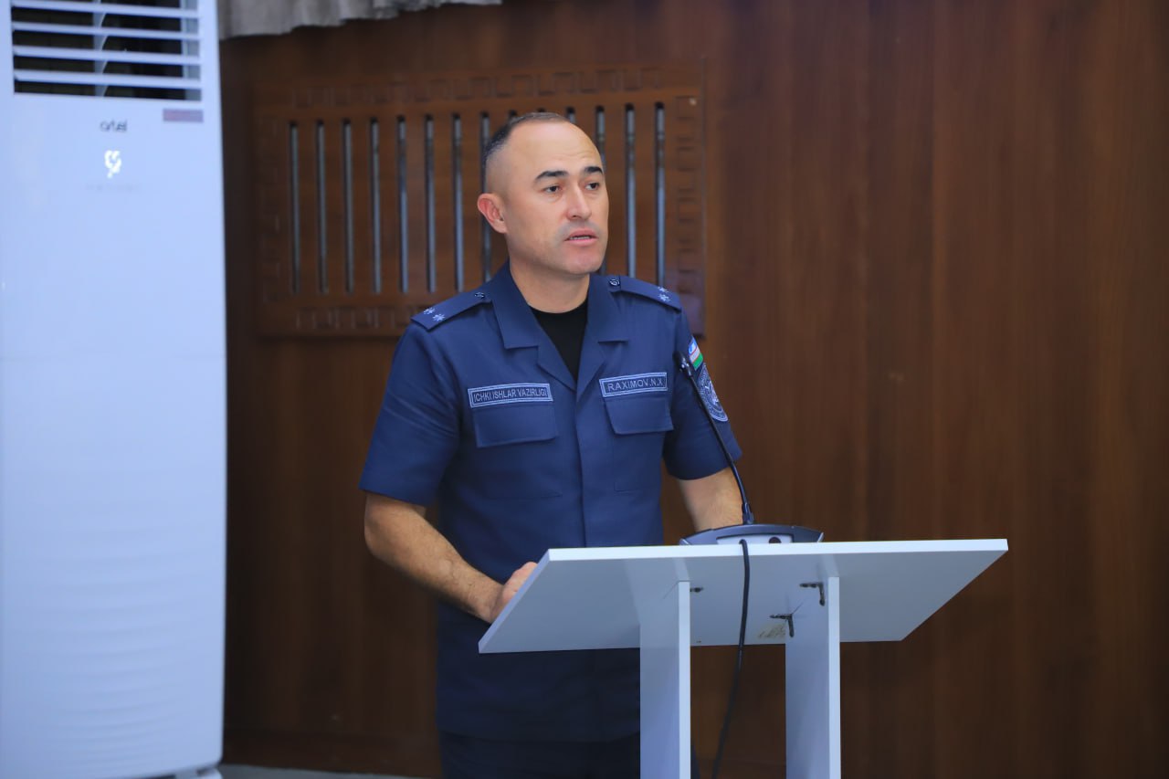 Namangan viloyati IIB ning mas’ul xodimlari hamda NamDPI bitiruvchilari bilan uchrashuv o‘tkazildi