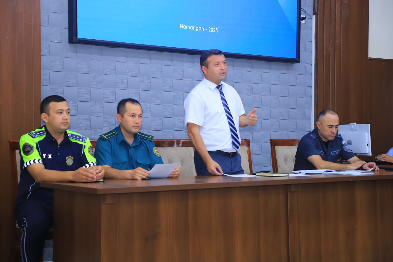 Namangan viloyati IIB ning mas’ul xodimlari hamda NamDPI bitiruvchilari bilan uchrashuv o‘tkazildi