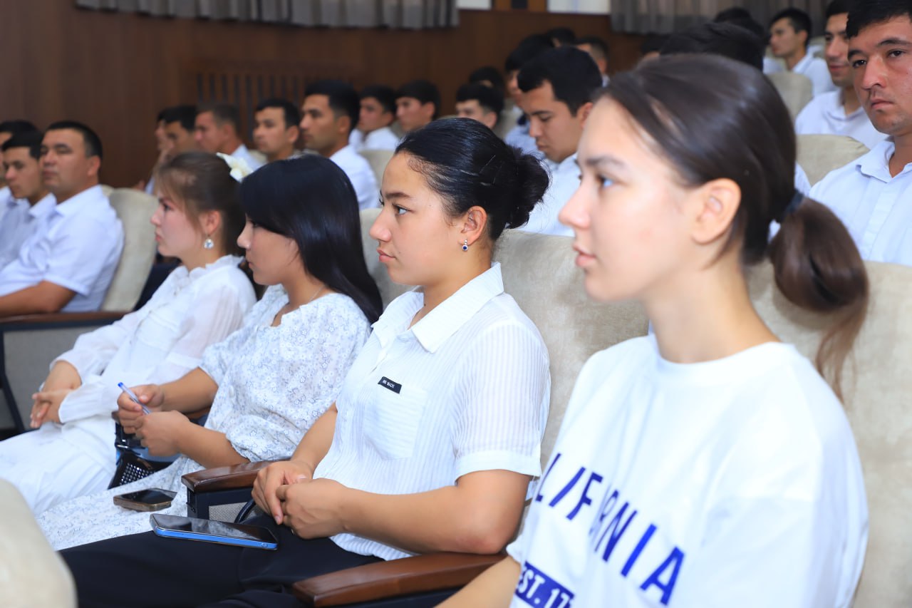 Namangan viloyati IIB ning mas’ul xodimlari hamda NamDPI bitiruvchilari bilan uchrashuv o‘tkazildi