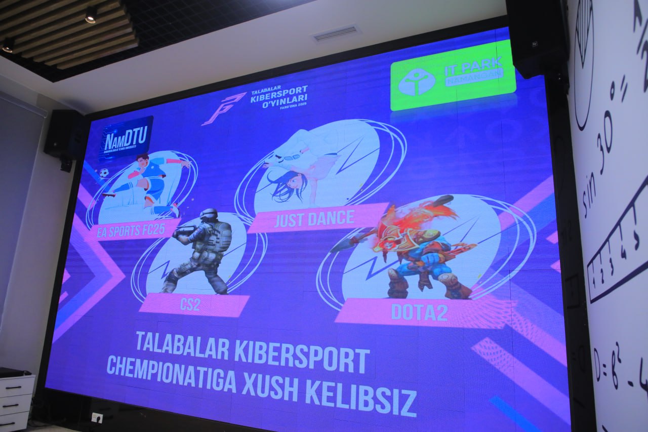 NamDPI talabasi Respublika kibersport bosqichiga yo‘llanmani qo‘lga kiritdi