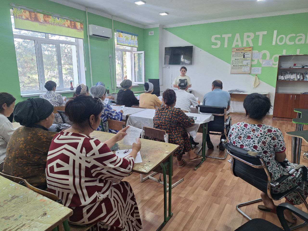 Norin tuman 1-son Politexnikumiga tashrif