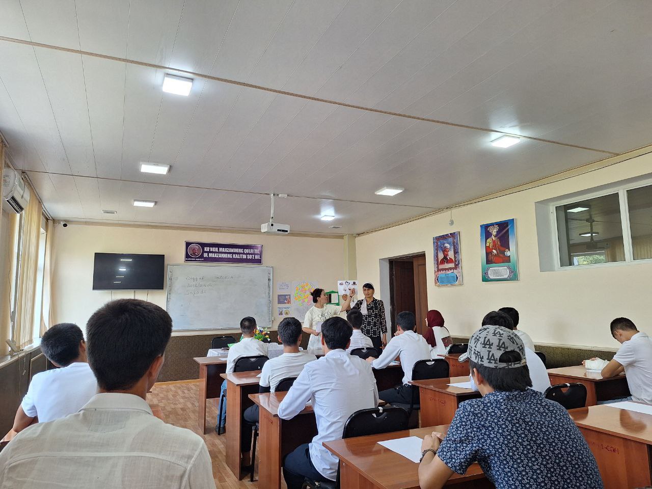 Norin tuman 1-son Politexnikumiga tashrif