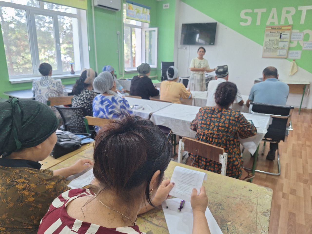 Norin tuman 1-son Politexnikumiga tashrif