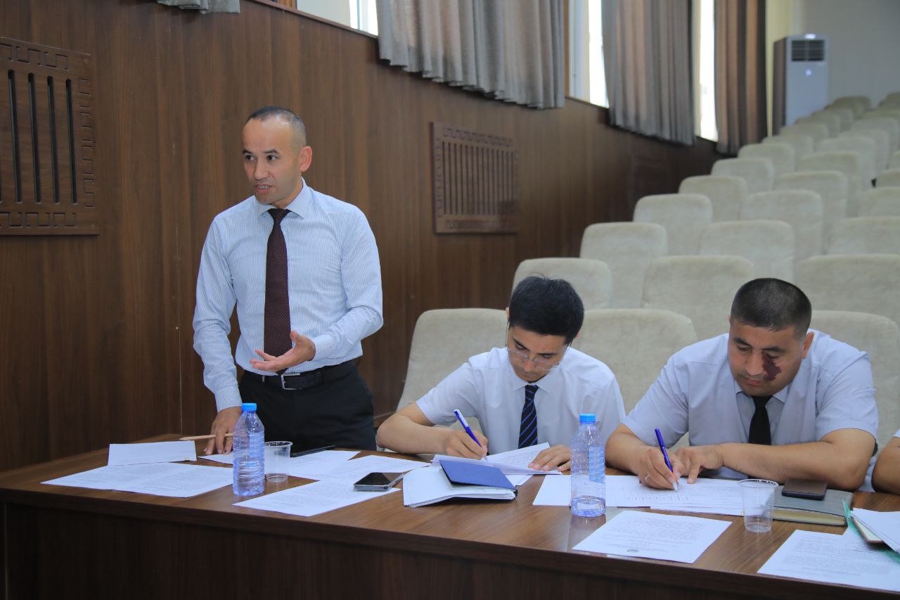 NamDPIda tyutorlar hisoboti boshlandi