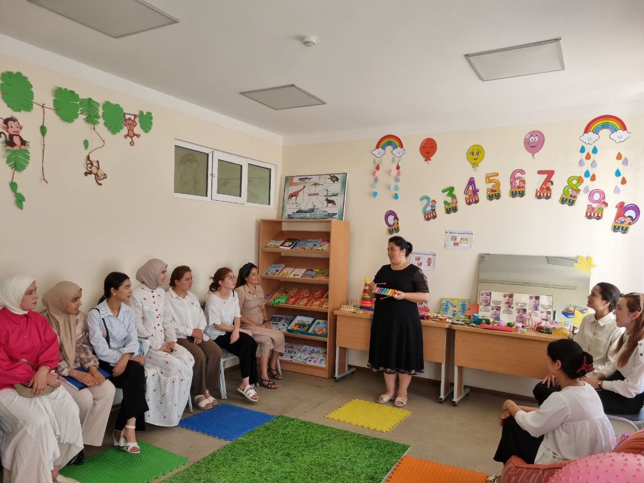 “Logoped xonasining jihozlanishi” mavzusida to‘garak tashkil etildi.