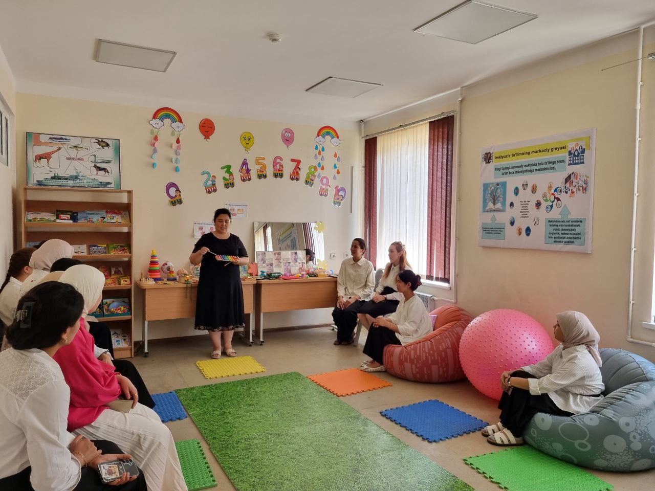 “Logoped xonasining jihozlanishi” mavzusida to‘garak tashkil etildi.