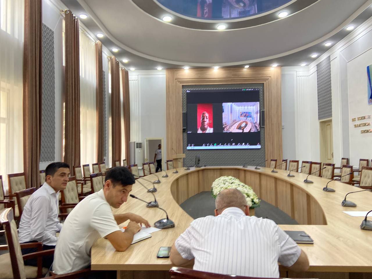 Namangan davlat pedagogika institutida xorijiy talabalar bilan onlayn uchrashuv tashkil etildi