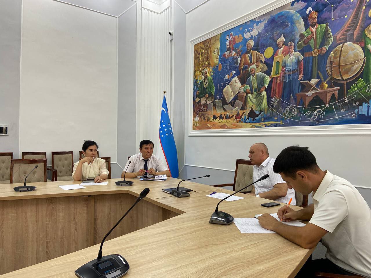 Namangan davlat pedagogika institutida xorijiy talabalar bilan onlayn uchrashuv tashkil etildi