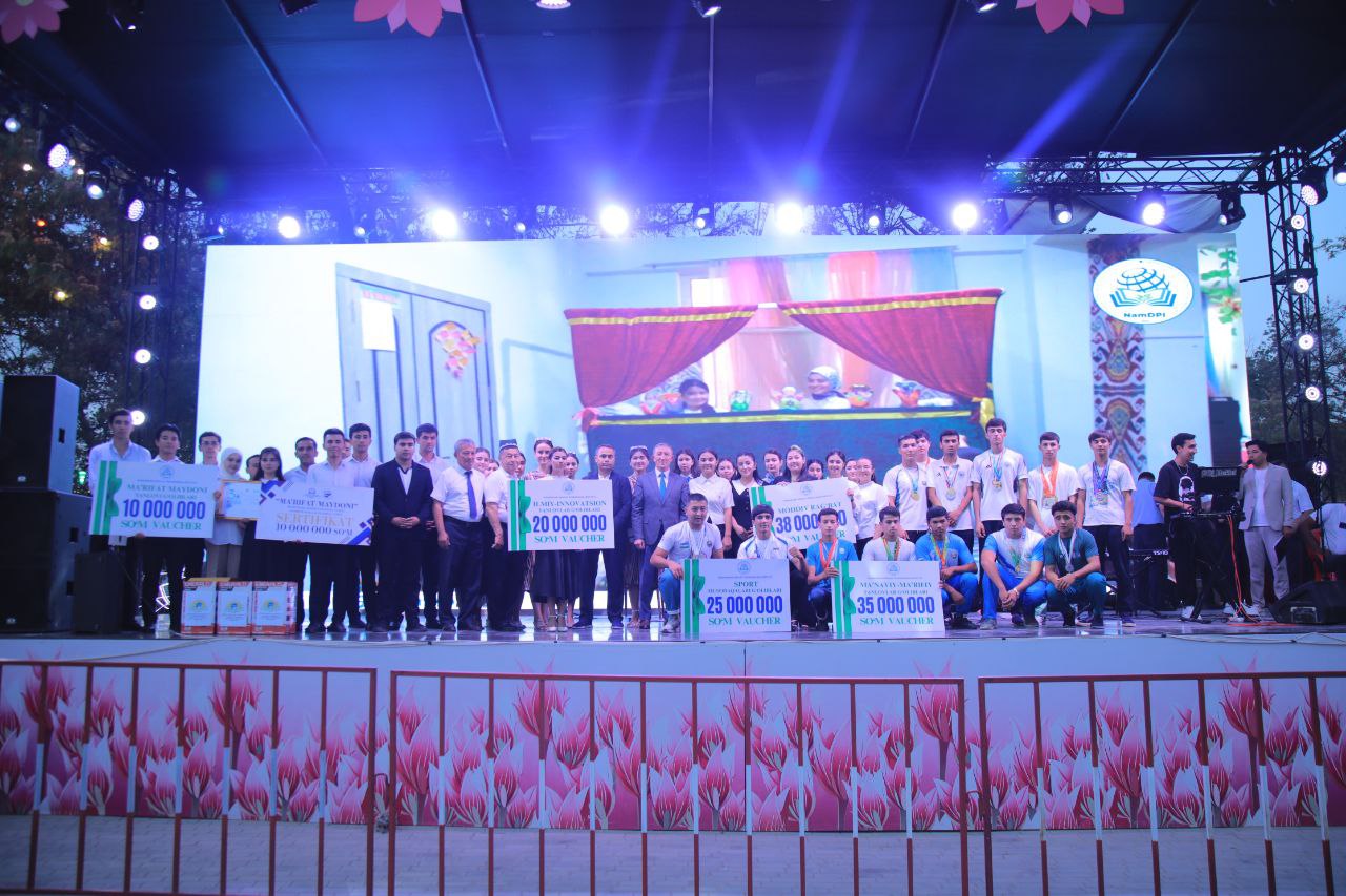 NamDPIda "Yangi O‘zbekiston yoshlari, birlashaylik!" shiori ostida bayram festivali bo‘lib o‘tdi