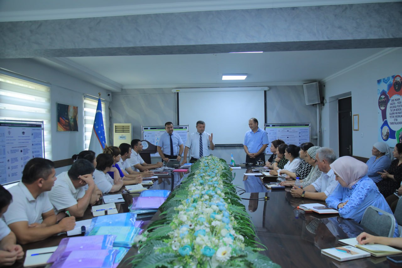 Namangan davlat pedagogika instituti Pedagogika fakultetining 10-sonli Kengash yigʻilishi boʻlib oʻtdi