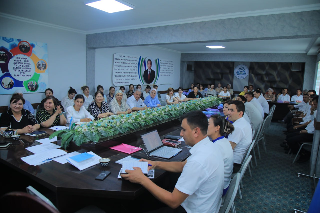 Namangan davlat pedagogika instituti Pedagogika fakultetining 10-sonli Kengash yigʻilishi boʻlib oʻtdi