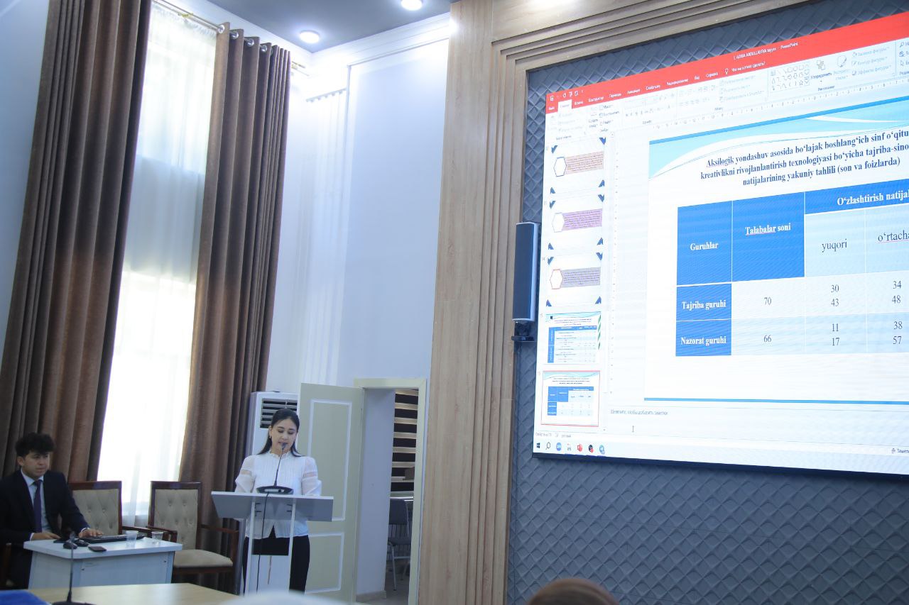 NamDPIda magistrlik dissertatsiyalari himoyasi davom etmoqda