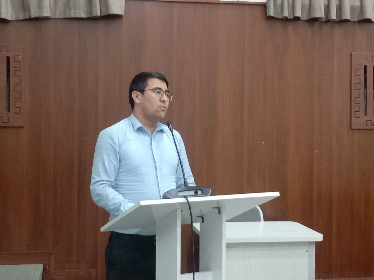 NamDPI doktorantlar (DSc), tayanch doktorantlar (PhD), stajyor – tadqiqotchilarning 6 oylik faoliyati monitoring hisoboti o'tkazildi.